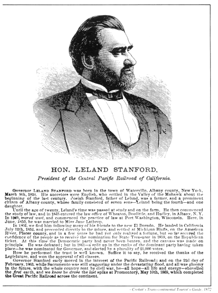 c. p. r. r.--the central pacific railroad. vist0097t Stanford